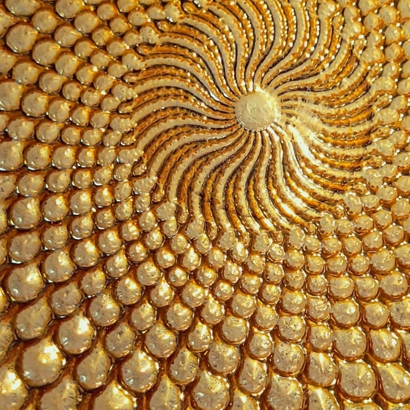 Topkapi Turkish Glass Hand Painted Dessert Plate - Picture 4 of 8